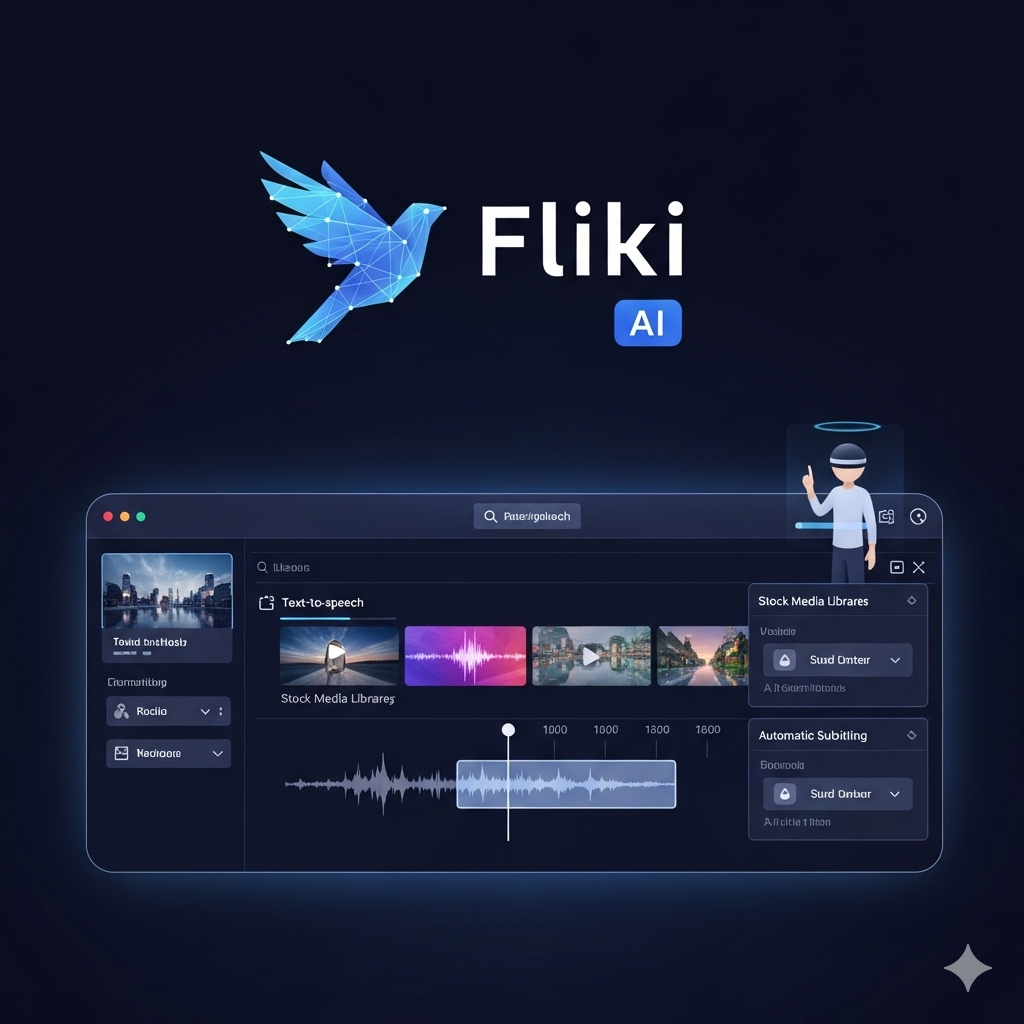 Fliki AI App 2025 – Greatest AI Textual content-to-Video App